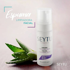 Espuma de limpieza facial